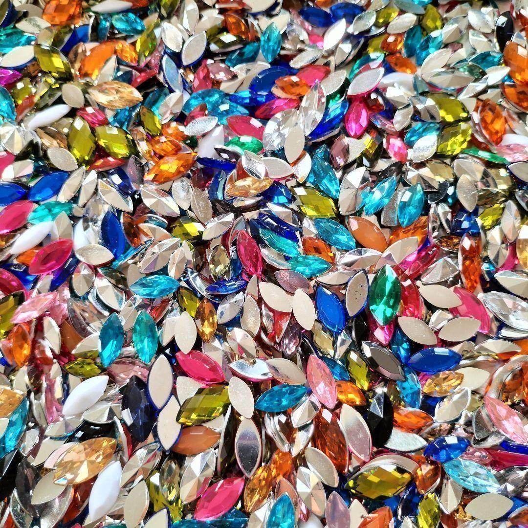 デコパーツ パーツ キラキラ ストーン ダイヤ ネイル カボション オーバル ラウンド マーキス 飾り パーツ エメラルド ルビー サファイア拍卖