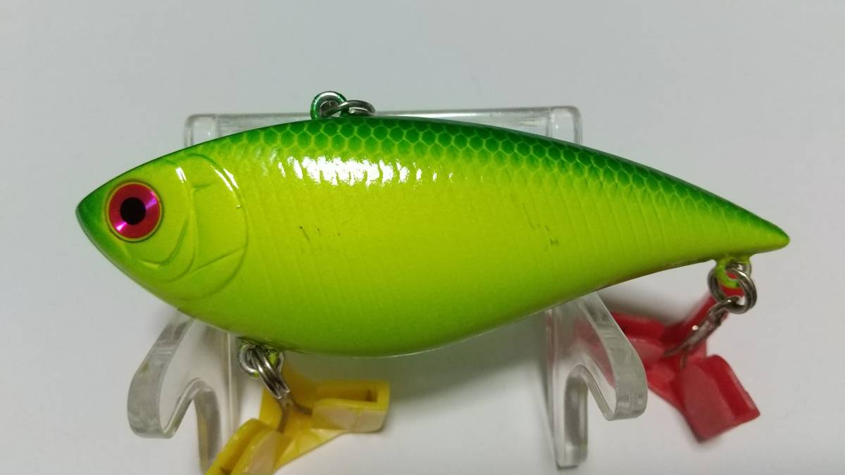 4 旧モデル TDサイレントバイブレーション 107S ライムチャート 18g シンキング TDバイブ ダイワ DAIWA BOX保管の未使用品拍卖
