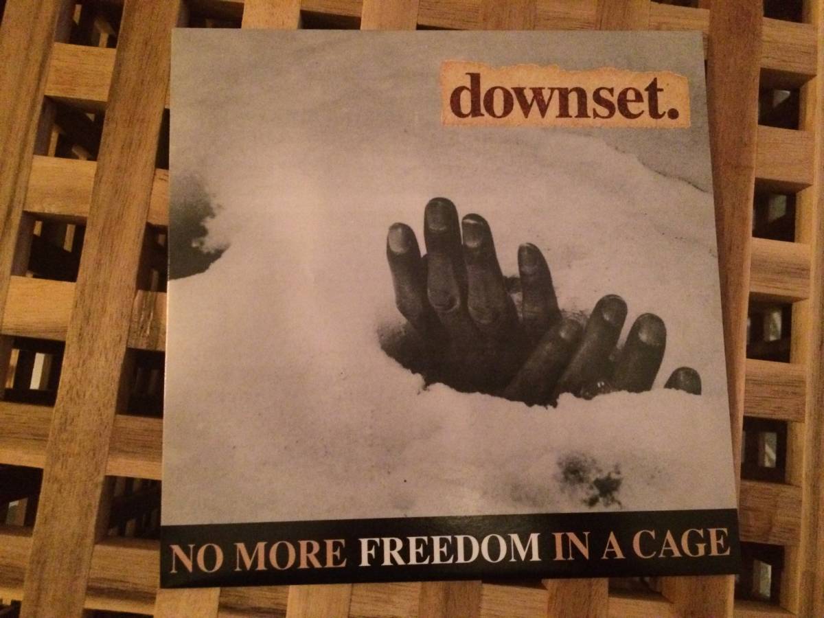 レコード/7インチ EP ★DOWNSET★ NO MORE FREEDOM IN A CAGE拍卖