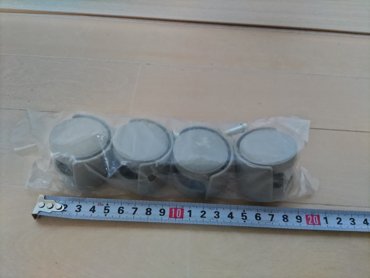 最終値下げ! キャスター キャスター4個 新品未使用! DIY 椅子 イス 棚 机拍卖