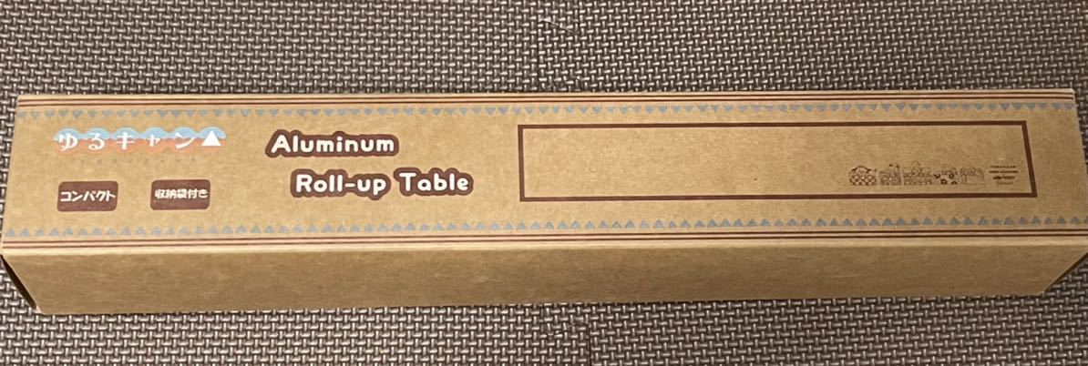 ゆるキャン△×サンリオキャラクターズ×アポリト コンパクトアルミローテーブル 新品 APORITO サンリオ リン/なでしこ/千明/あおい/恵那拍卖