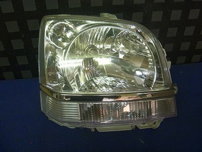 #1254 L150S ムーヴ 右ヘッドライト ハロゲン ★ジャンク拍卖