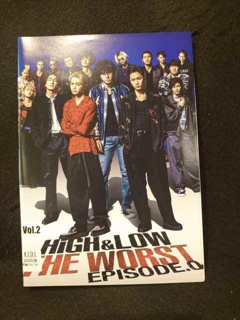 xs871 レンタルUP▲DVD HiGH&LOW THE WORST EPISODE.0 全2巻 ※ケース無拍卖