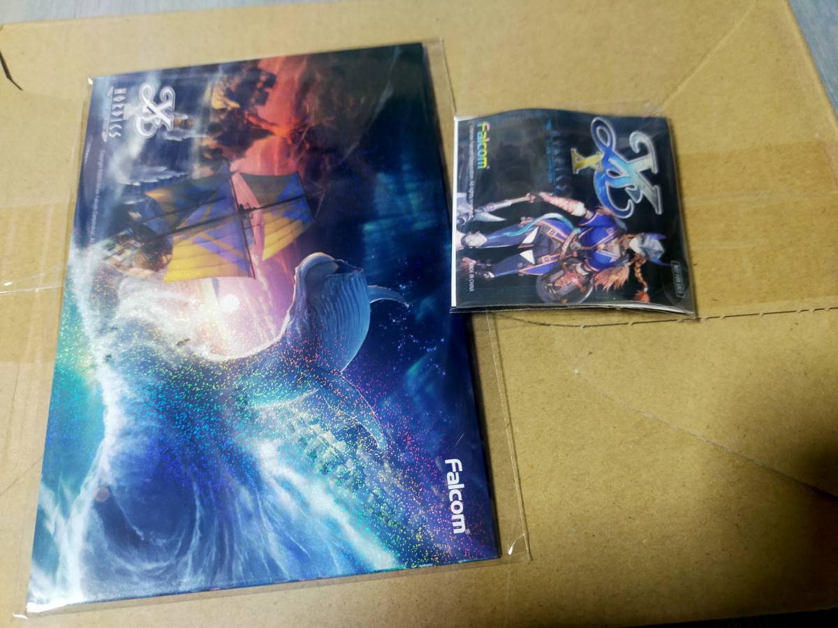 イースⅩ -NORDICS- オリジナルロゴピンバッジ⑤: 「イース10 -ノーディクス-」ビジュアルカードセット グッズのみ拍卖