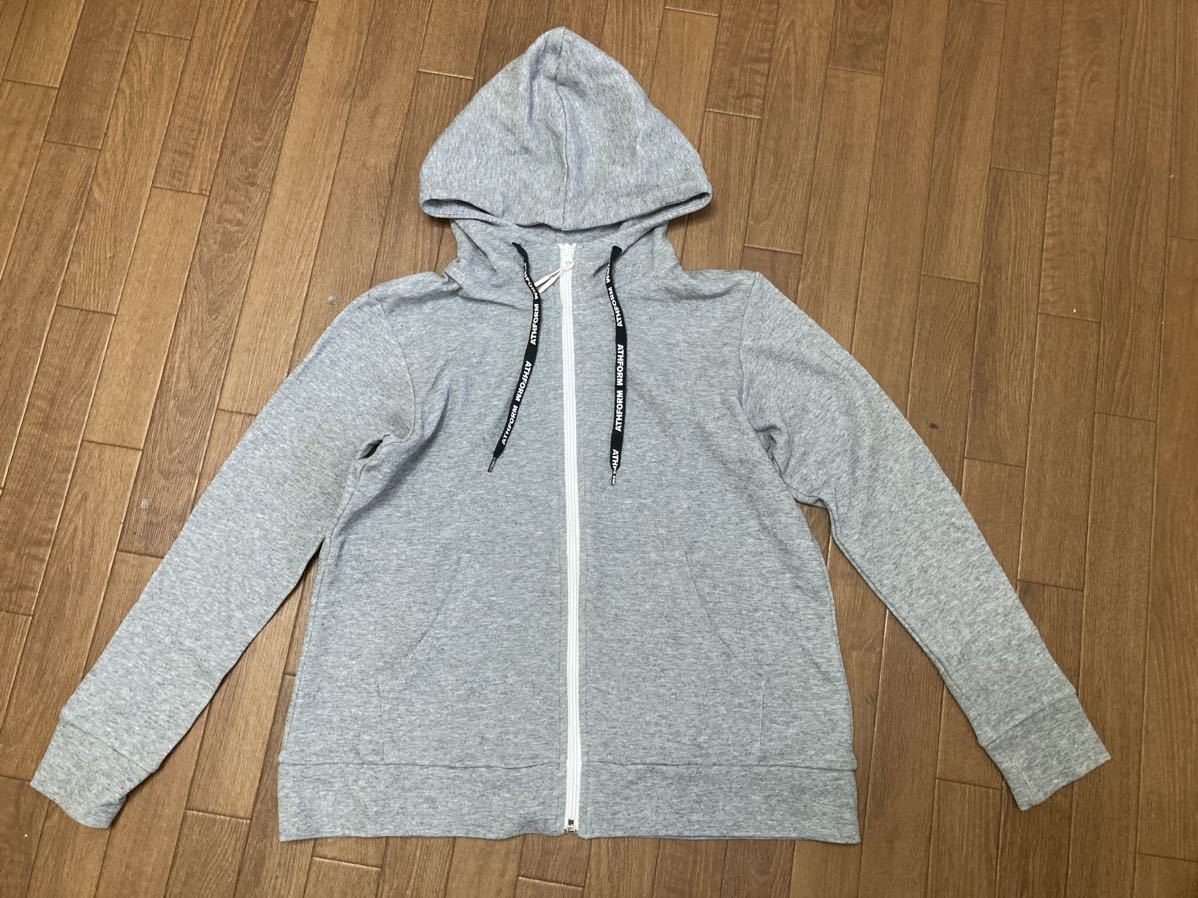 ★ATHFORMアスフォーム グレーパーカー★M拍卖