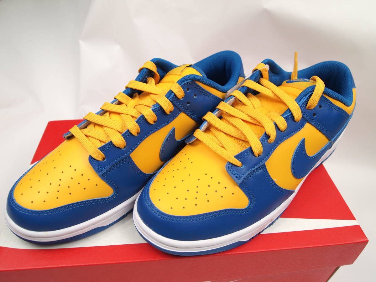 954 新品ナイキ ダンク ロー Nike Dunk Low Blue Jay and University Gold/UCLA DD1391-402 US8.5 26.5cm拍卖