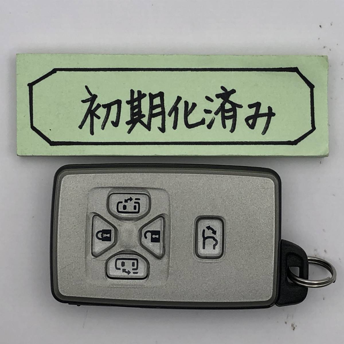 EF35 初期化済 トヨタ スマートキー エスティマ 50 アルファード ヴェルファイア 20 5ボタン 271451-6221 登録作業可 拍卖