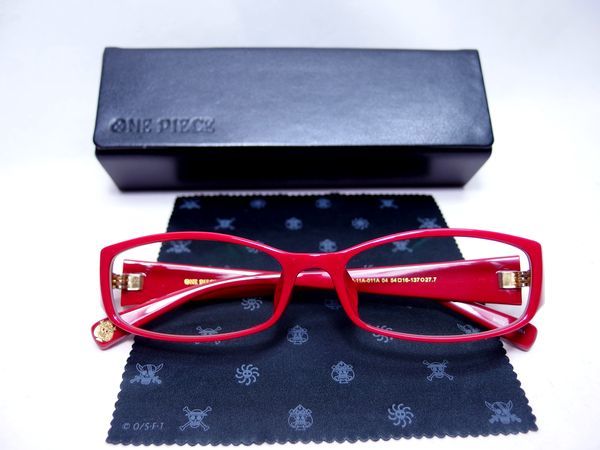 ★JINS オンライン限定 ワンピース エースモデル 伊達メガネ★3拍卖