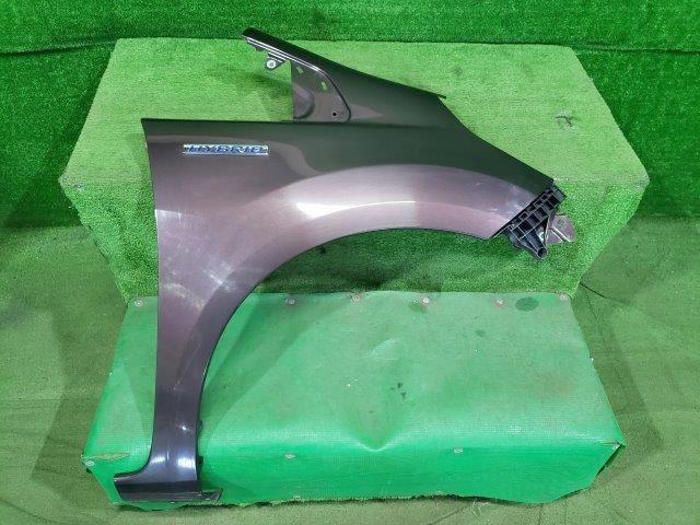 フィット DAA-GP1 右フロントフェンダー ハイブリッド スマートセレクション ファインスタイル LDA-MF6 YR586P拍卖