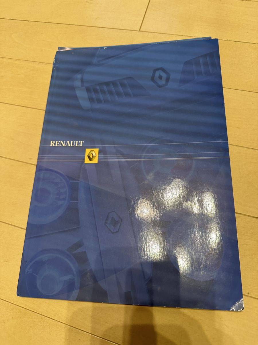 ルノー トゥインゴ ルーテシア メガーヌ セニック ルノースポールV6 RENAULT MEGANE カタログ 当時物拍卖