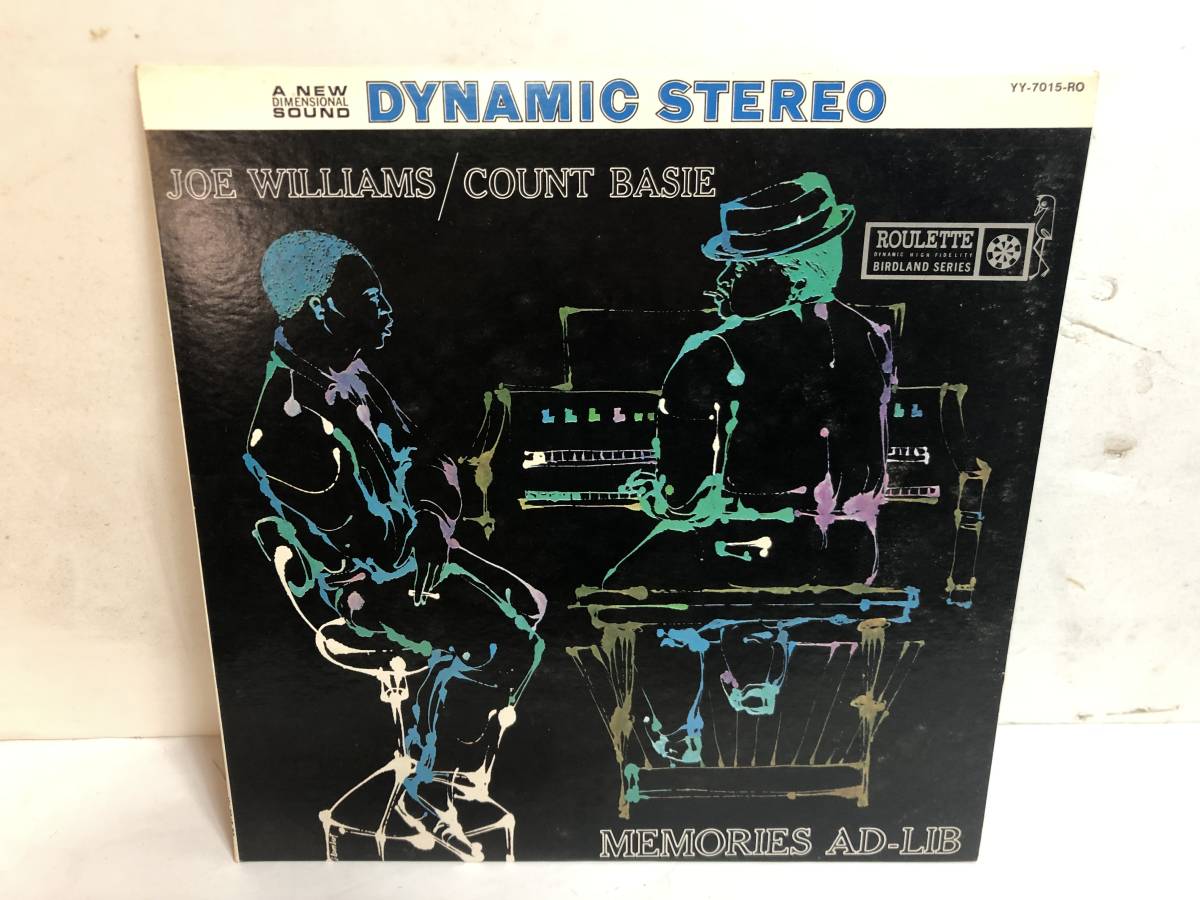 31001S 12inch LP★JOE WILLIAMS/COUNT BASIE/MEMORIES AD-LIB★YY-7015-RO拍卖