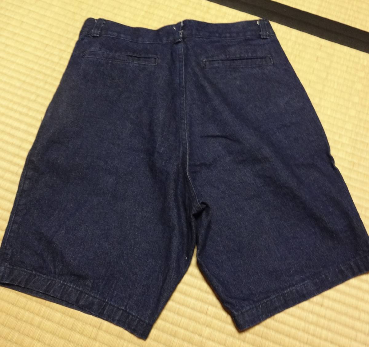 USED!NCAA紺デニム半ズボン(トルビオン㈱)拍卖