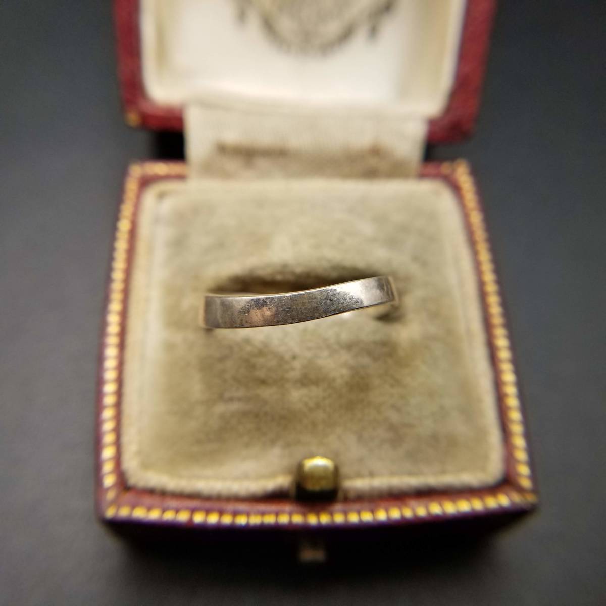 ビンテージ リング カーブ 曲線 シンプル 指輪 925 シルバー アールデコ スターリング 昭和レトロ YJG④11拍卖