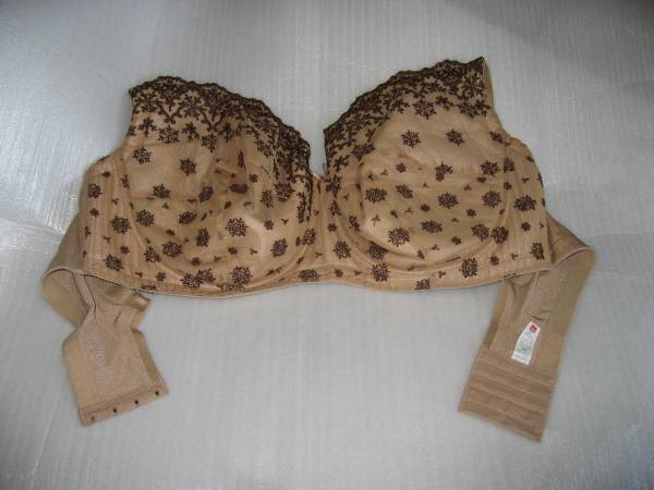 新品・未使用品 モカF-120センチスーパーカップ見たことのないブラジャートリンプ 4段ホックスーパーグラマー新品・・M拍卖