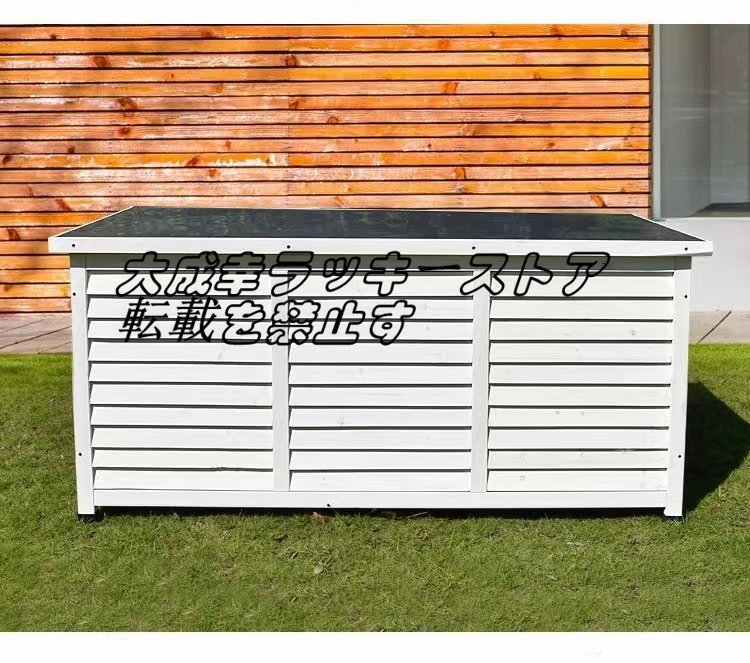 超人気 実木キャビネット 防雨防腐・日焼け止め 屋外 ロッカー 屋外ロッカー 庭園 農具収納 物置棚 z1501拍卖