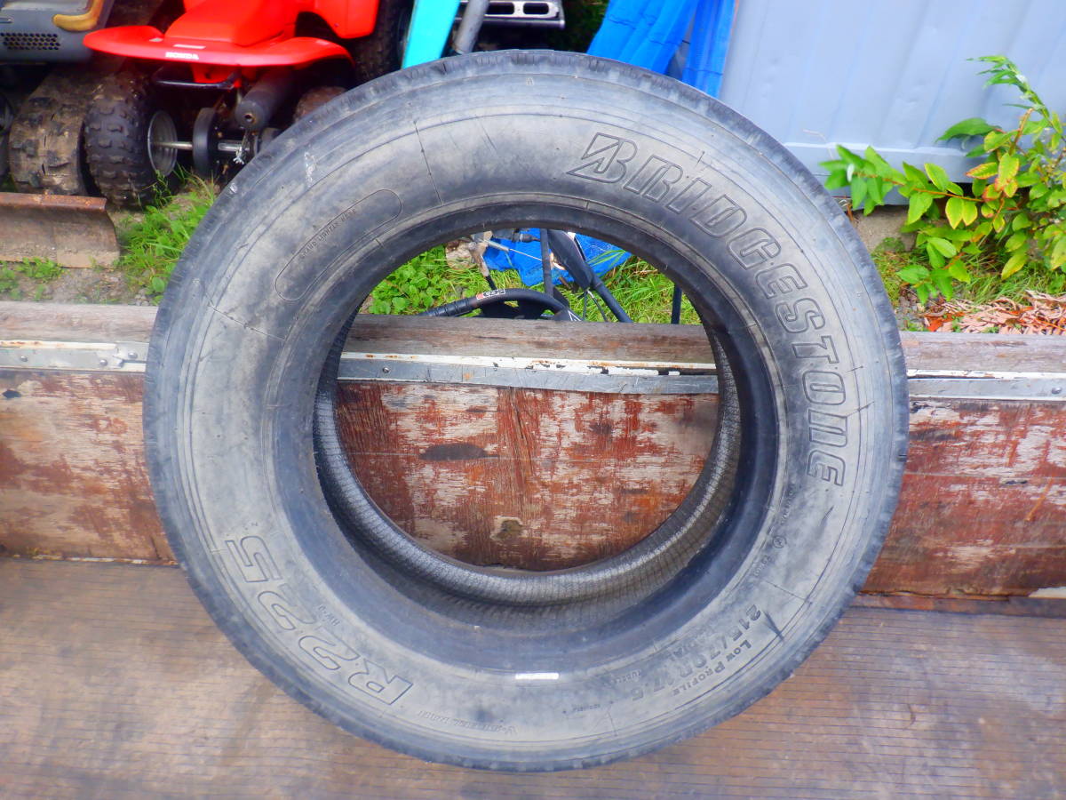 1本のみ 夏タイヤ ブリヂストン R225 215/70r17.5 123/121J 個人宅配達可能拍卖
