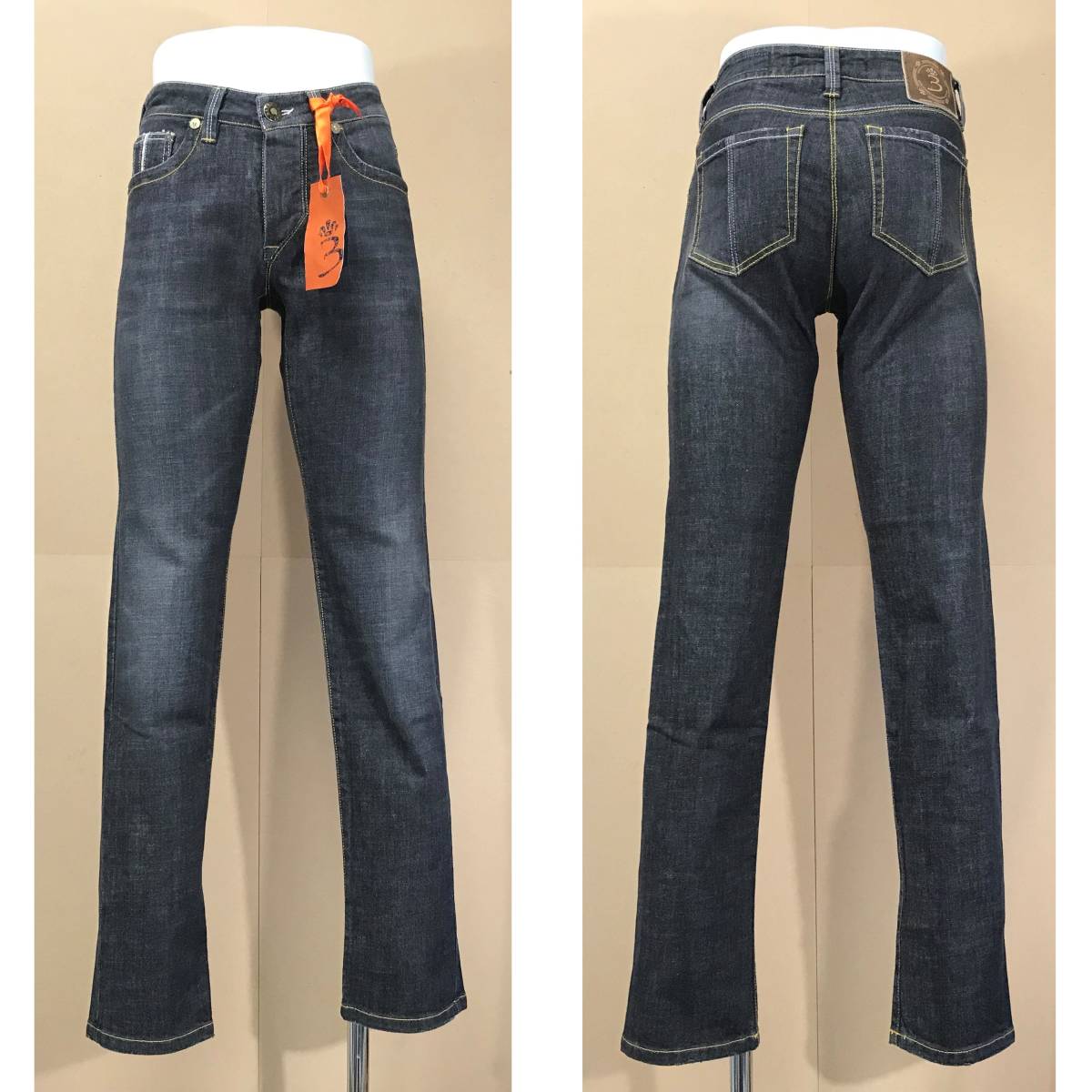 バルバ(BARBA Napoli) ストレッチデニムパンツ ブラック 30拍卖