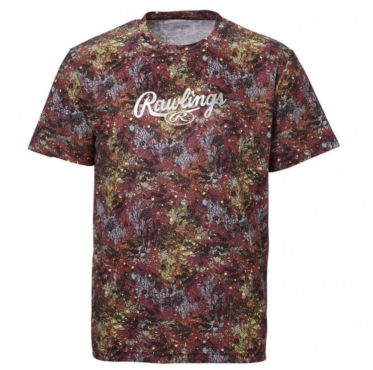 送料無料 新品 Rawlings コンバット08 ブリザードTシャツ XO RD拍卖