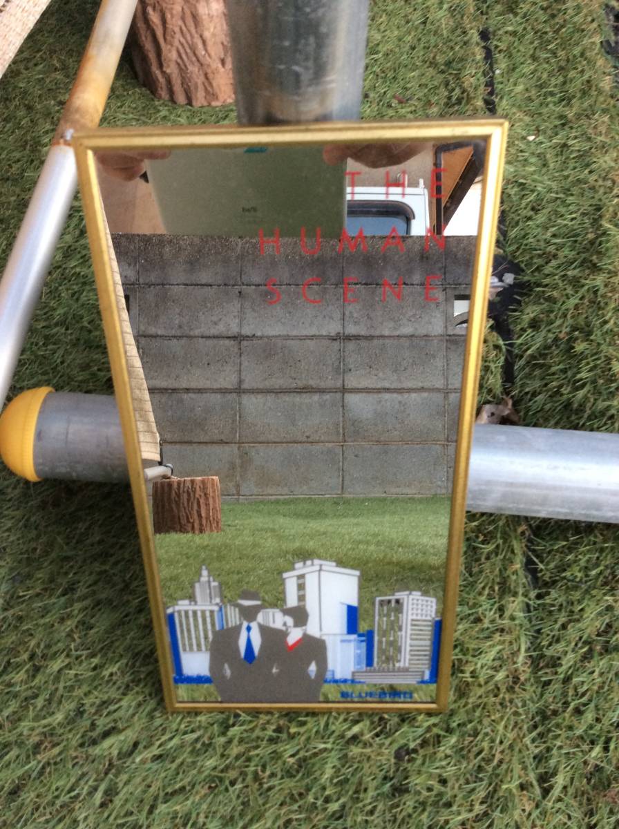 非売品 レトロ ビンテージ アンティーク BLUEBIRD ブルーバード 壁掛け 壁掛 パブミラー ミラー 鏡 販促拍卖