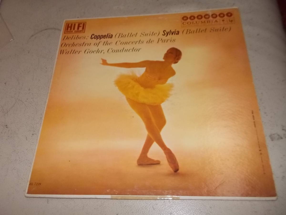 USコロムビア・MONOプレス!【ドリーブ・バレエ曲集】拍卖