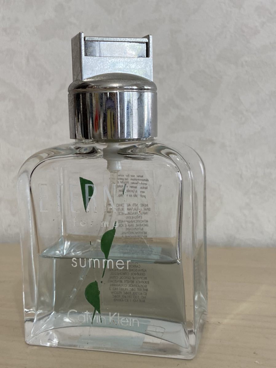 カルバンクライン エタニティ フォーメン サマー 2008 100ml オードトワレ スプレー EDT SP スプレー劇レア拍卖
