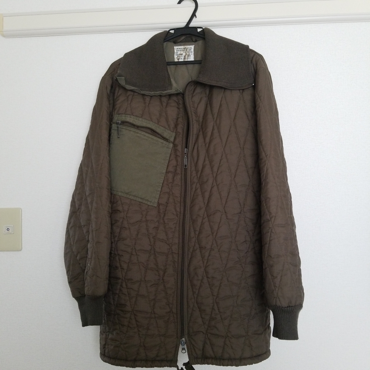 ミリタリー Military コート インナー サバゲー 中田商店 ガン コムデギャルソン 藤原ヒロシ 好きな方に アンダーカバー 元ネタ拍卖