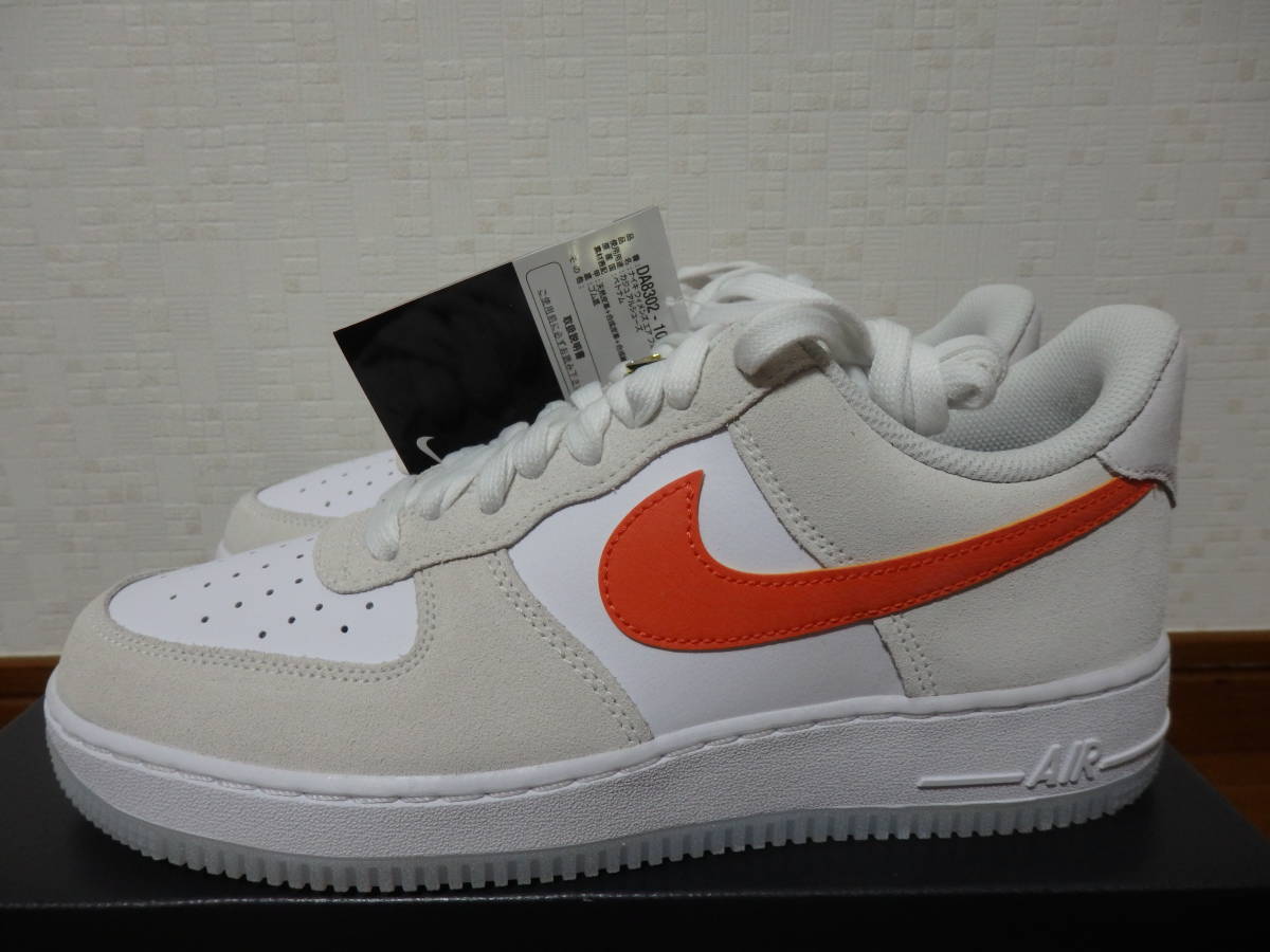 即決☆レア!限定!♪新品 NIKE ナイキスニーカー WMNS AIR FORCE 1 '07 SE エアフォース1 スウッシュ 27.5cm♪25周年♪SWOOSH 50周年記念拍卖