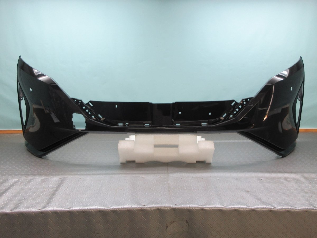 ◆ FE13 FSNE13 ノート オーラ NOTE AURA 前期 純正 フロントバンパー 62022-6XL0H ミッドナイトブラック拍卖