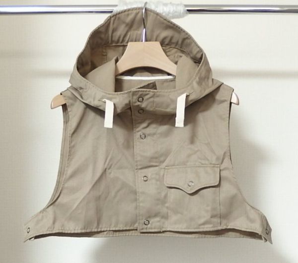 Engineered Garments エンジニアードガーメンツ Shoulder Hoody Army Cloth ショルダー フーディー インナー ベスト拍卖
