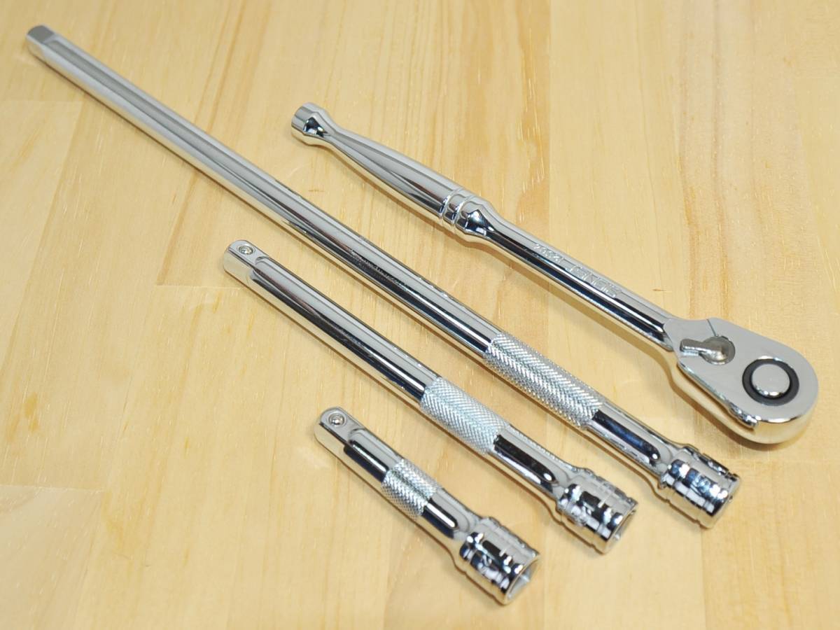 ★SIGNET 9.5sq ラチェットハンドル エクステンションバー 3本★シグネット 3/8♪拍卖