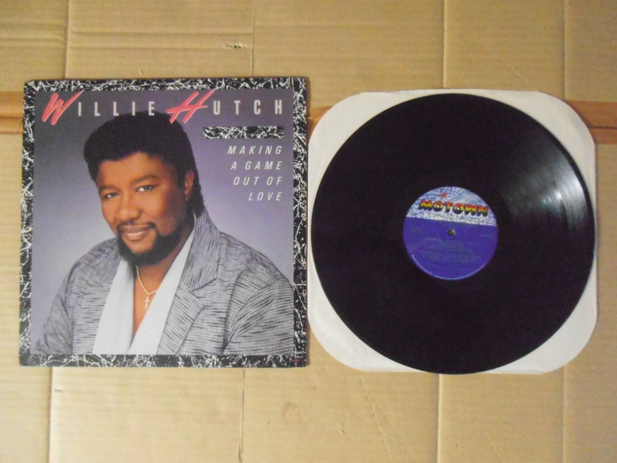 LP Willie Hutch「MAKING A GAME OUT OF LOVE」輸入盤 6142ML 盤両面にプレス時の微かなかすり傷 ジャケットの背側および取出し口側にシワ拍卖
