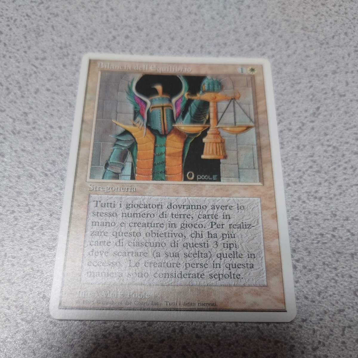 MTG 天秤 他言語 一枚 即決拍卖