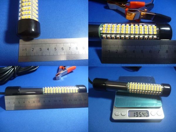 71 夜釣りタチウオ、大サバ、高性能堅牢集魚ライト 12V 6色 5m 6面×30個=180個LED イカ・アジ・タチウオ集魚・小スペース拍卖