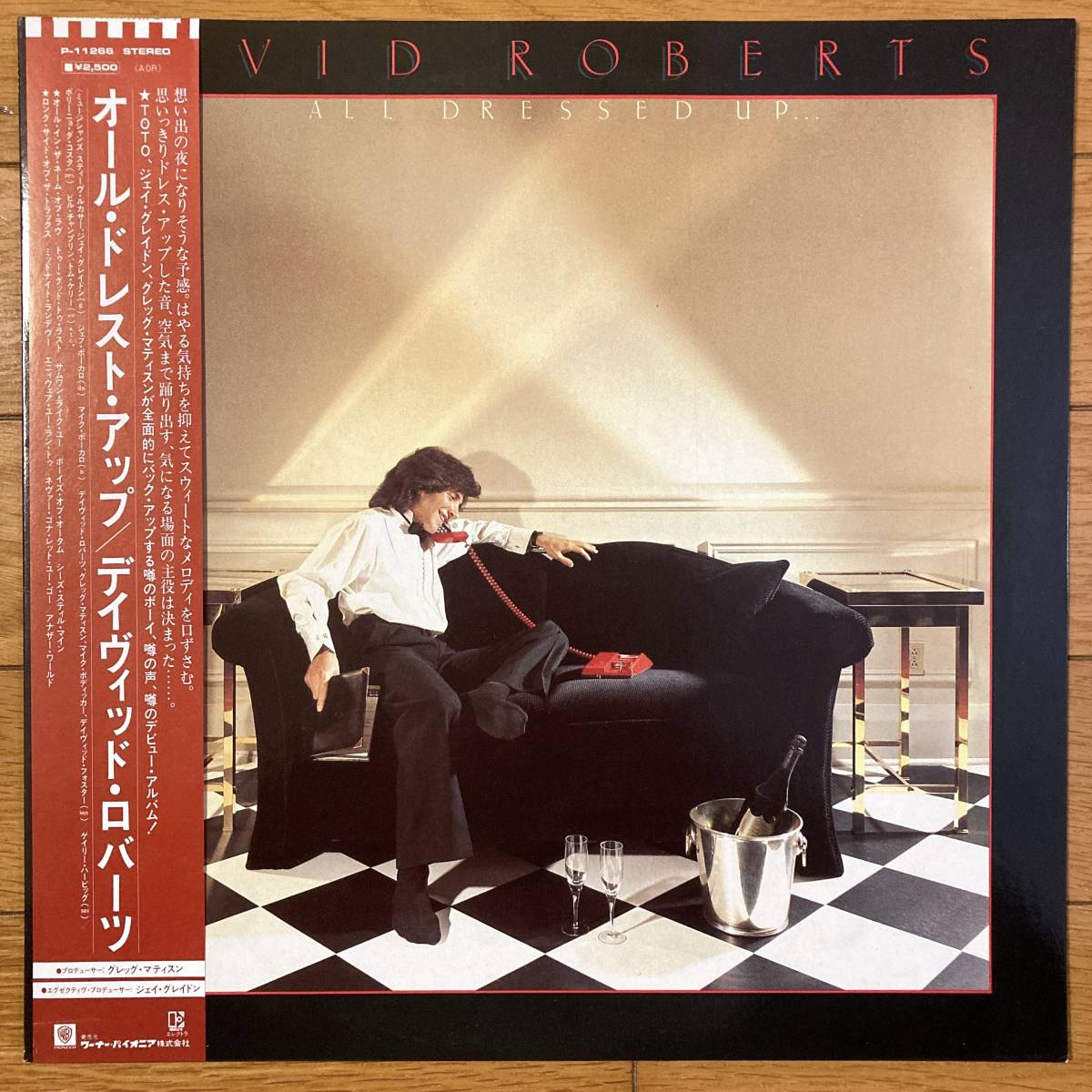 ■デイヴィッド・ロバーツ(デヴィッド・ロバーツ)■オール・ドレスト・アップ■David Roberts■All Dressed Up■P-11266■AOR■Toto■帯■2拍卖