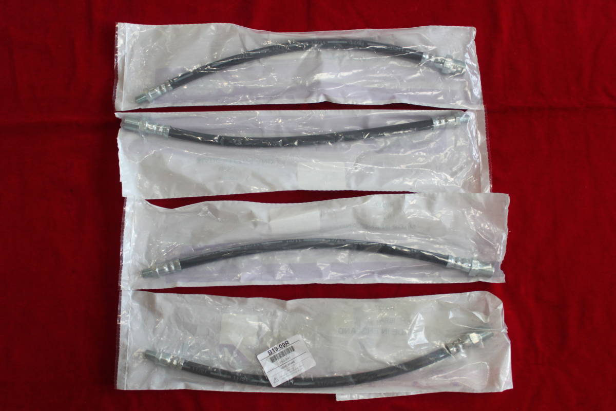 ★売り切り! 送料無料! 未使用! 希少! MG TD TF 純正部品 ブレーキホース 4本セット 180‐841 180‐840★拍卖