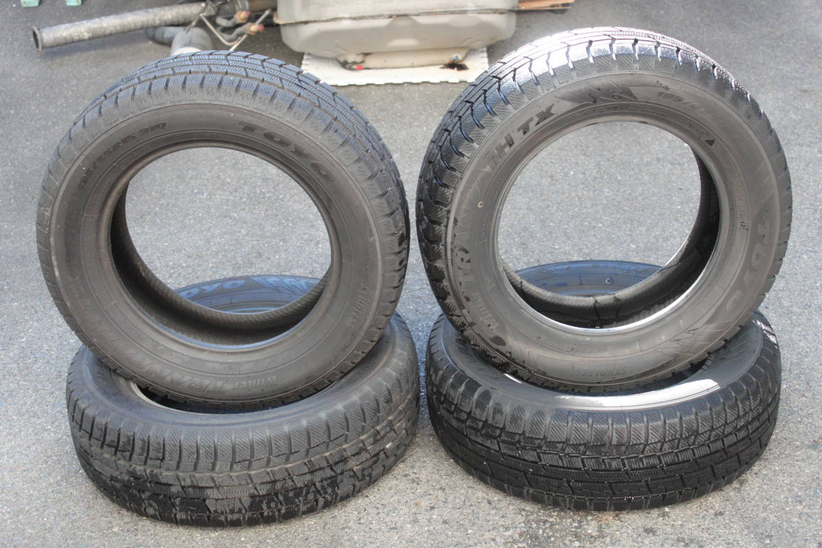 ★売り切り! 着払い トーヨー TRANPATH TX 195/65R15 15インチ 4本セット 2017年製 スタッドレスタイヤ★拍卖