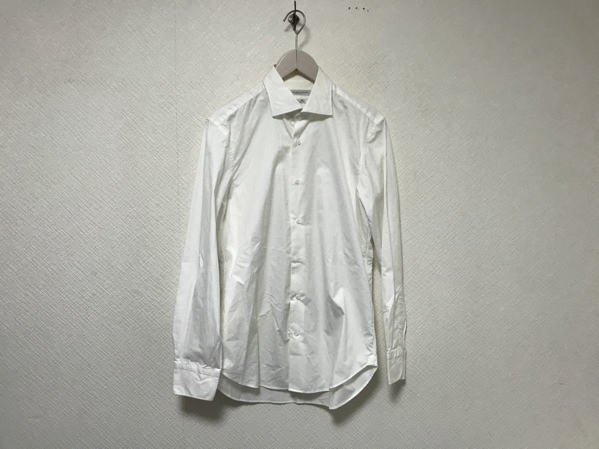 本物アーバンリサーチドアーズURBANRESEARCHコットンドレス長袖シャツメンズサーフミリタリーアメカジビジネススーツL白ホワイト40拍卖