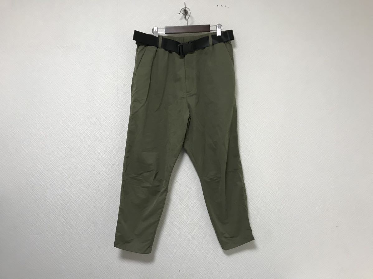 新品同様本物エイチアンドエムH&Mイージーワークパンツミリタリーアメカジモードビジネススーツメンズカーキ30M拍卖