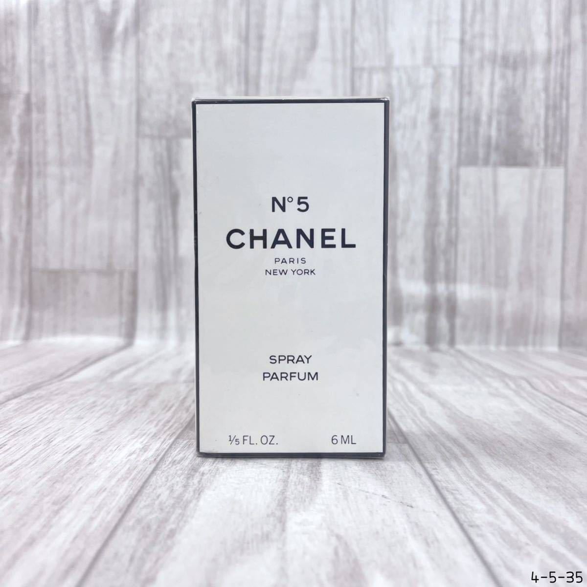 CHANEL シャネル N°5  SPRAYPARFUM 6ml 4-5-35拍卖
