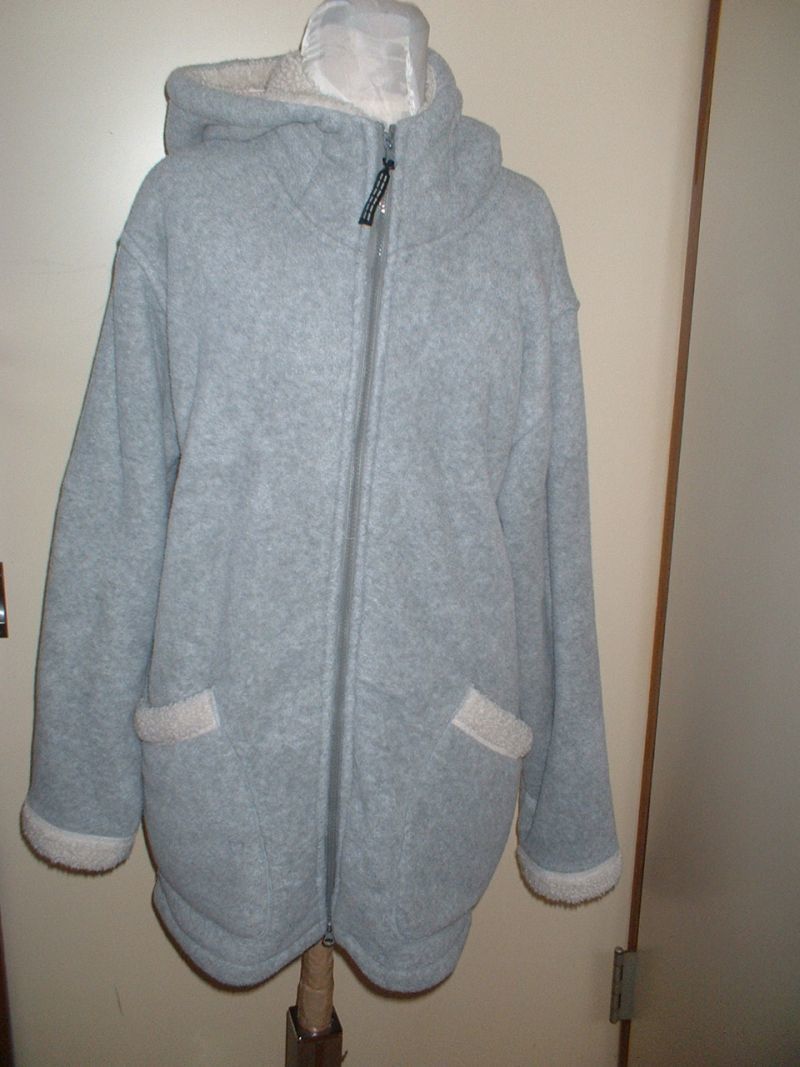 即買☆DOGCIGARグレー裏ボアフリースコート拍卖