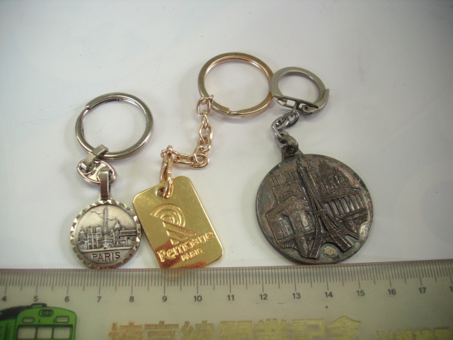 キーホルダー■ PARIS 3個 ■/#4415拍卖
