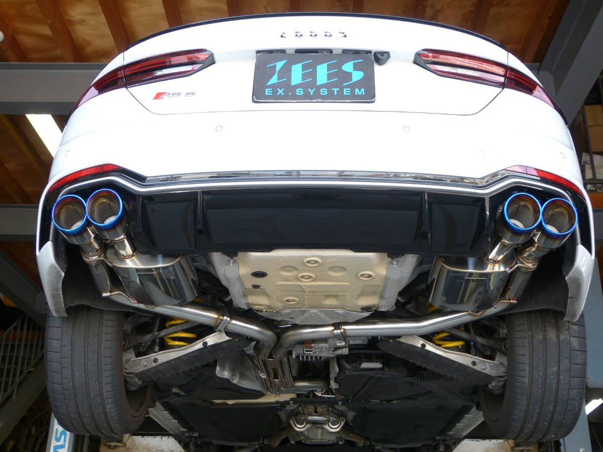 アウディ RS5クーペ B9 ジースプロジェクトワンオフマフラー マフラー拍卖
