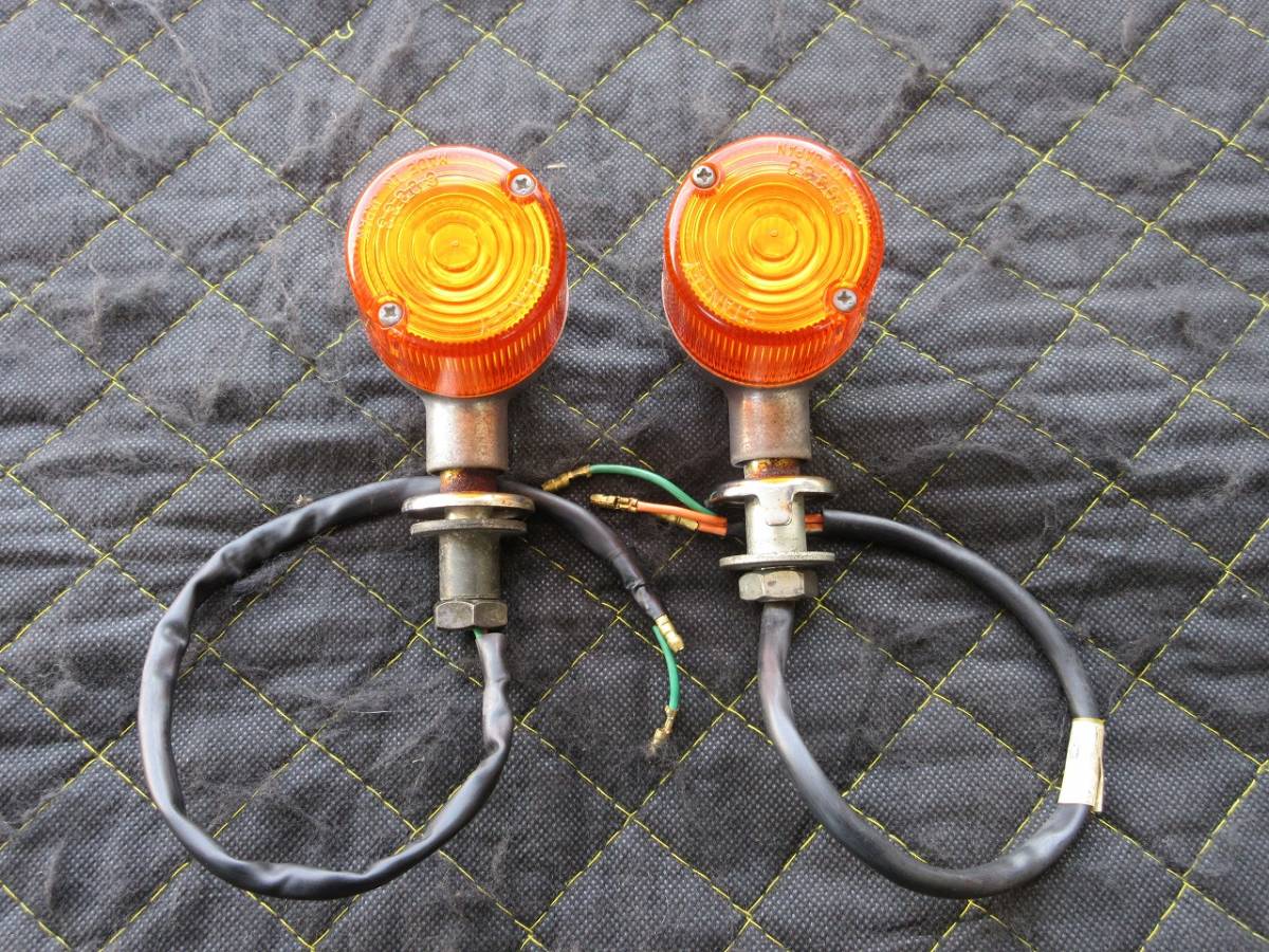 ホンダ CB400FOUR NC36 純正 ヨーロピアンウインカー ターンライト 2個セット GB250クラブマン MC10 VRX400ロードスター NC33拍卖