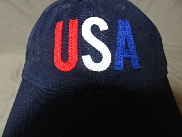 激レア USA購入 人気アメカジブランド オールドネイビー【OLDNAVY】【USA】ロゴマーク付キャップ NAVY 中古良品拍卖