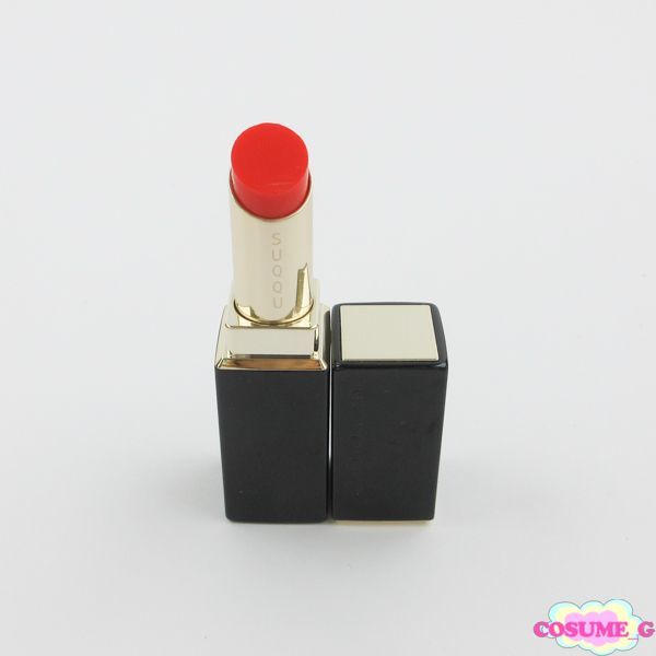 SUQQU スック モイスチャー リッチ リップスティック #123 灼果 SHAKUKA 限定色 残量多 C025拍卖
