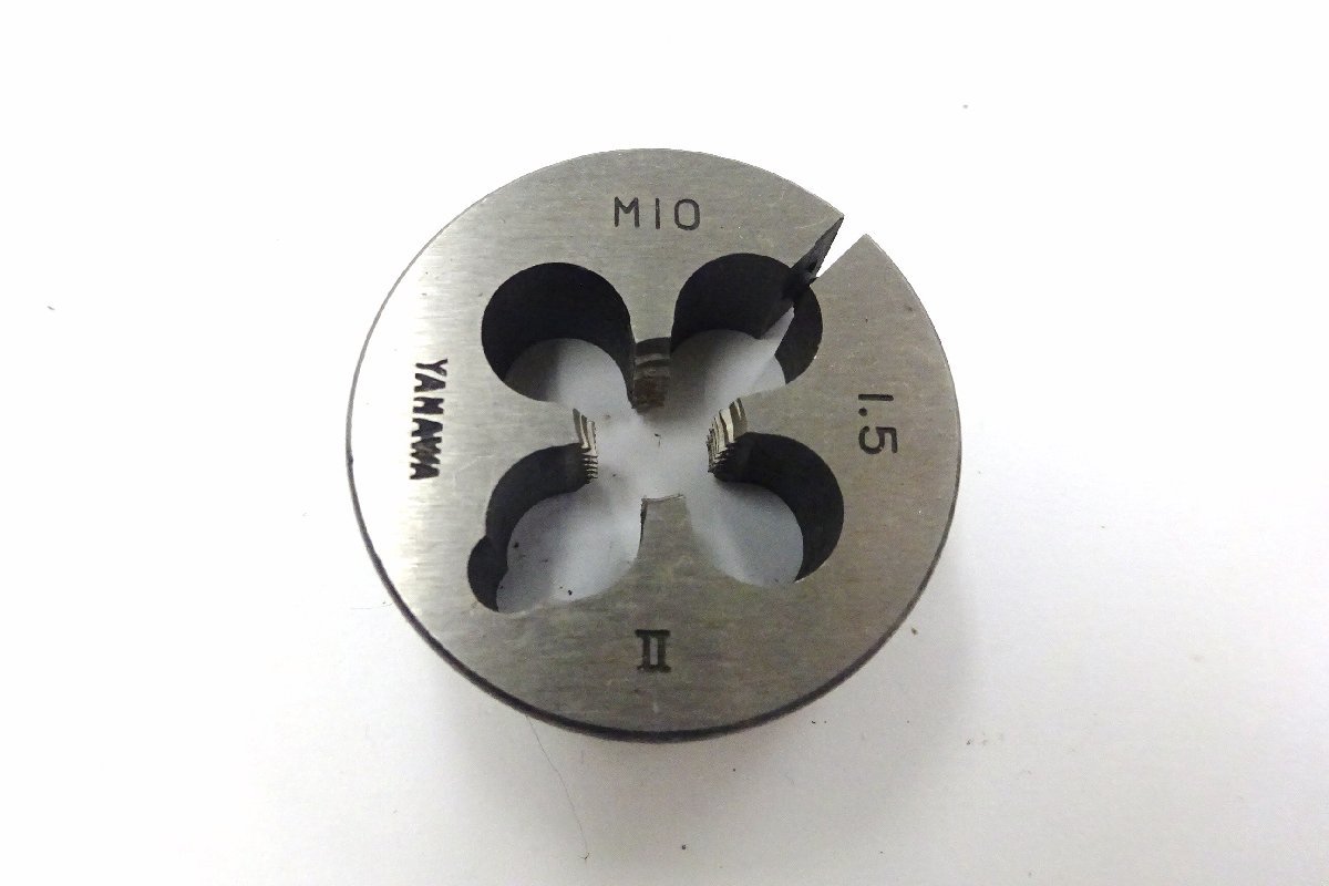 YAMAWA ダイス M10×P1.5 外径Φ38 送料無料拍卖