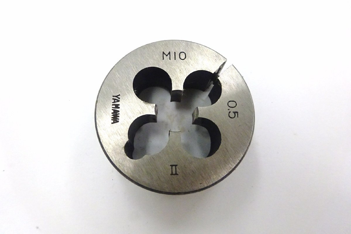 YAMAWA ダイス M10×P0.5 外径Φ38 送料無料拍卖