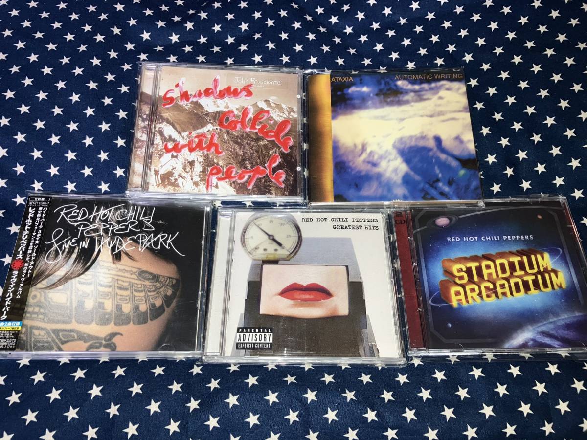 RED HOT CHILI PEPPERS/JOHN FRUSCIANTE/ATAXIA アルバム5枚セット拍卖