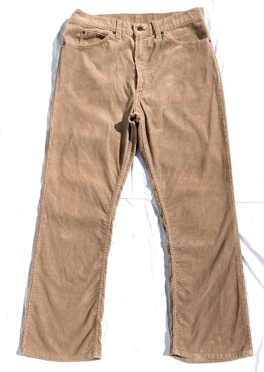 80s 80年製 ビンテージ USA製 リーバイス 517 コーデュロイ W33 ブーツカット フレア 拍卖