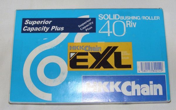 HKK Chain EXL ローラーチェーン 40Riv 10Ft 810180BL-189拍卖